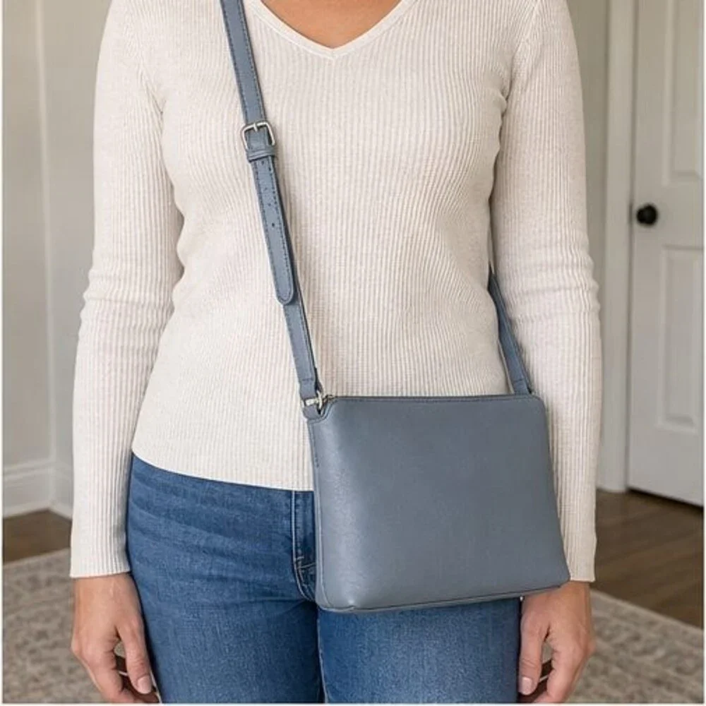 Charcoal Vegan Leather Bag